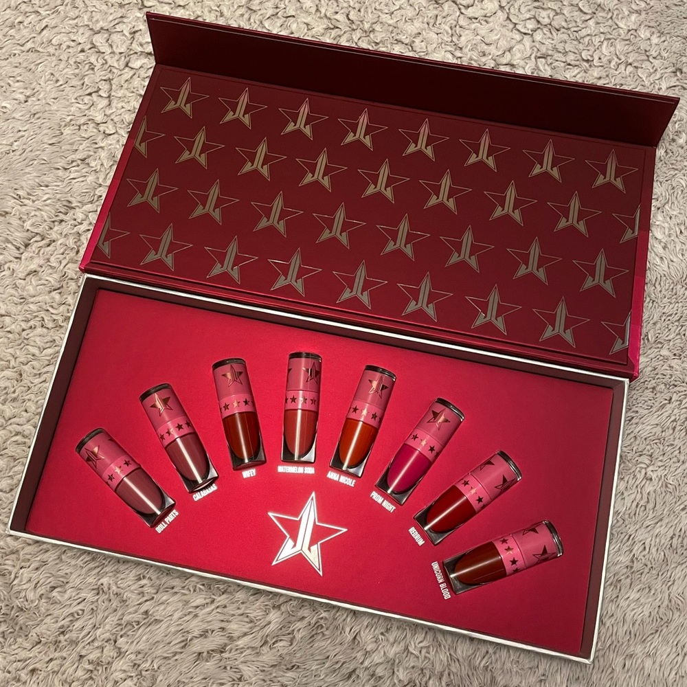 Jeffree Star Mini red and pink bundle